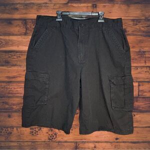 5 for $25🔥True Rock Black Cargo Shorts Size 42
